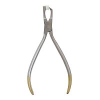 Щипцы для прямого удаления брекетов с опорой, 13,5 см, 1шт. 