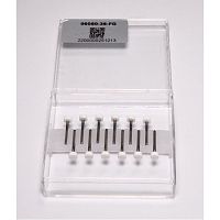 Карборундовые камни SONG YOUNG белые, оксид алюминия, №38 турбинные 12шт/уп.