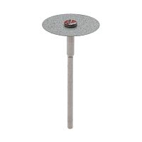 Диск алмазный спеченный,мелкой зернистости, диаметр рабочей части 22мм,толщина 0,2мм,1шт