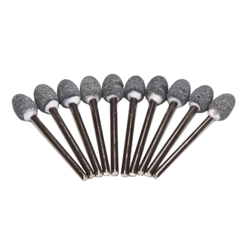 Карборундовые камни SONG YOUNG зелёные, силикон-карбид, №02 для прямого наконечника, 100шт.