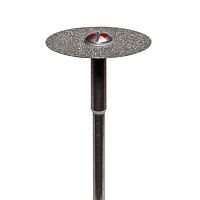 Диск алмазный спеченный,мелкой зернистости, диаметр рабочей части 22мм,толщина 0,2мм,1шт