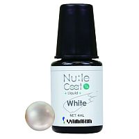 Глазурь жидкая окрашенная Nu:le Coat Liquid White(белый), 4 мл