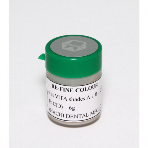 Краситель для акриловой пластмассы Re-fine Bright, цвет С, порошок 6 г. от Атридент