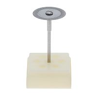 Диск сепарационный алмазный 2-сторонний,мелкая зернистость,диаметр рабочей части 22 мм, 1 шт