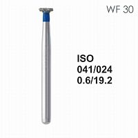 Бор алмазный MANI WF-30 по ISO 041, колесо ,024 х 0.6 х 19.2 мм, зернистость S, 5 штук
