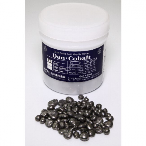 Металл для бюгельного протезирования DAN Cobalt Super (кобальт-хром, капля) 1кг от Атридент