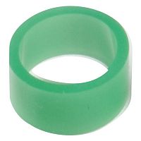 Кольцо силиконовое маркировочное, размер L (диаметр 8мм) зелёное