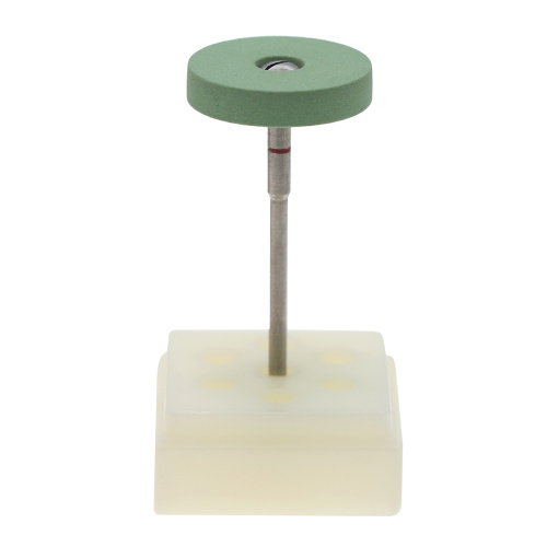 Полир силикон-карбидный с добавлением керамики для обработки циркона диск-"колесо",22 х 4,5мм,1 шт от Атридент фото 3