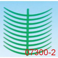 Восковые кламмера, №2, изогнутый, 10шт.