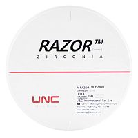 Диск циркониевый Razor 1300, размер 95х14мм, оттенок B3, однослойный