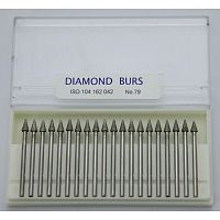 Бор алмазный Lixin Diamond, форма конус, размер 4.2мм, 20шт. от Атридент