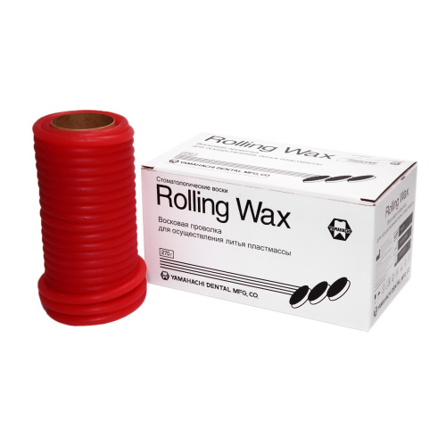 Восковая проволока для осущ. литья пластмассы Rolling Wax 7мм, 270гр . YAMAHACHI (Япония) от Атридент