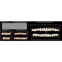 Зубы PX CROWN / EFUCERA, цвет W05, фасон O41/N32/28, полный гарнитур, 28шт.