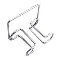 Зажимы стальные 1,0 мм для удержания и фиксации ватных валиков, 4 шт./уп. ZT dental (Китай)