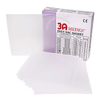 Пластины для капп мягкие EV Gasket Bleaching 080, квадратные, 2 мм.