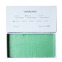 Восковые пластины литейные, среднее рифление, толщина 0,3мм, 15шт.