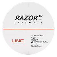 Диск циркониевый Razor 1100, размер 98х22мм, оттенок A2, однослойный от Атридент