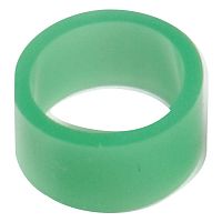 Кольцо силиконовое маркировочное, размер L (диаметр 8мм) зелёное