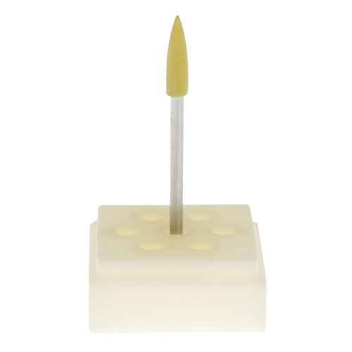 Полир силиконовый с добавлением алмаза для обработки стеклокерамики конический D-4мм,H-13мм ,FINE 1 шт от Атридент фото 3