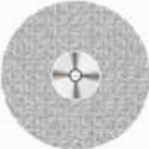 Диск сепарационный алмазный 2-сторонний,мелкая зернистость,диаметр рабочей части 22 мм,1 шт 