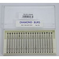 Бор алмазный Lixin Diamond, форма шар, размер 3.3мм, 20шт. от Атридент