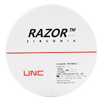 Диск циркониевый Razor 1300, размер 95х22мм, оттенок C2, однослойный