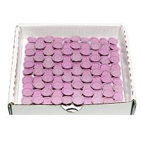 Карборундовые камни SONG YOUNG розовые, оксид алюминия, №09 для прямого наконечника, 100шт.