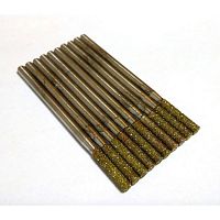 Бор алмазный Lixin Diamond, форма цилиндр, размер 2.3мм, 10шт. от Атридент