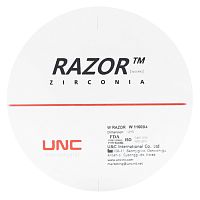 Диск циркониевый Razor 1100, размер 95х12мм, оттенок D4, однослойный