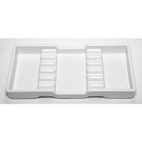 Лоток пластиковый Promisee для техника, белый,10 секций.