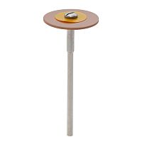 Полир силиконовый с добавлением алмаза для обработки циркона диск-''колесо'' D-20мм,H-1мм,FINE, 1 шт