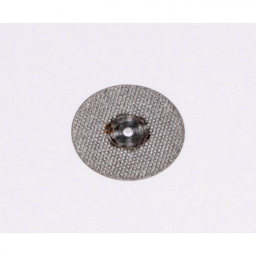 Диск сепарационный алмазный 2-сторонний,перфорированный мелкая зернистость,диаметр рабочей части 19 мм,без дискодержателя ,1 шт 