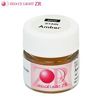 Краситель ZEO CE LIGHT ZR Stain Amber, паста 3.5гд/оксида циркония и керамики предназ. д/ZrO