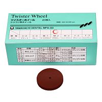 Диск полировочный Twister Wheel для промежуточной обработки композитов, medium M-3,  без дискодержателя,20шт. от Атридент