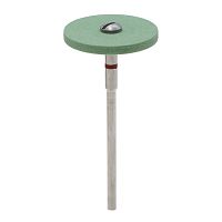 Полир силикон-карбидный с добавлением керамики для обработки циркона диск-"колесо",22 х 2мм,1 шт