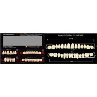 Зубы PX CROWN / EFUCERA, цвет D4, фасон C51/N42/30, полный гарнитур, 28шт.