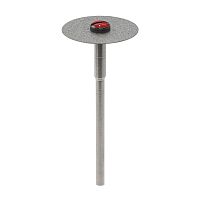 Диск алмазный спеченный,мелкой зернистости, диаметр рабочей части 19мм,толщина 0,2мм,1шт