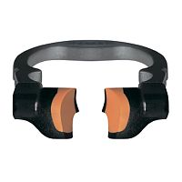 Кольцо зажимное для матричной системы, R5 1.0, Niti среднее, оранжевое, силикон, 2 шт. ZT dental (Ки