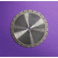 Диск алмазный Lixin Diamond 003-09-040-020 №09, диаметр 40мм, толщина 0.20мм, тонкий, с зубцами, 10шт. от Атридент