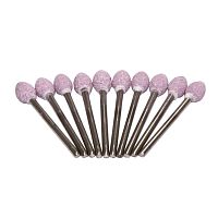 Карборундовые камни SONG YOUNG розовые, оксид алюминия, №02, 10шт.