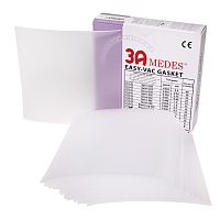 Пластины для капп мягкие EV Gasket Bleaching 060, квадратные, 1,5 мм.