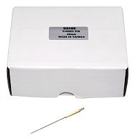 Штифт SONG YOUNG  NEEDLE END PINS латунный, дуговой острый, длина штифта 17,5мм, длина иглы 43мм, 500шт.