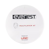 Диск циркониевый Everest Multilayer AT, размер 95х12 мм, цвет A2, многослойный от Атридент