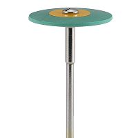 Полир силиконовый с добавлением алмаза для обработки циркона диск-''колесо'' D-26мм,H-2мм,MEDIUM, 1 шт