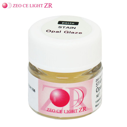 Краситель ZEO CE LIGHT ZR Stain Opal Glaze-опаловая глазурь, паста 3.5гд/оксида циркония и керамики от Атридент