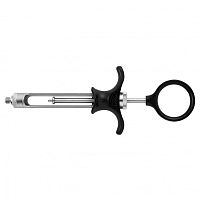 Шприц карпульный, тип B, с резьбой для проводниковой анестезии, переходники А (90209), Е (27987)