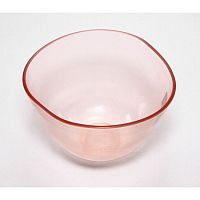 Чаша для замешивания гипса Promisee Dental , размер L, 130*96мм, объем 690мл, прозрачно-красный.