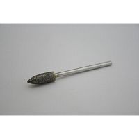 Бор алмазный, цельноспечённый Lixin Diamond , форма пламя, диаметр 5,5мм, длина 12,7мм.