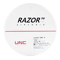 Диск циркониевый Razor 800, размер 95х14мм, оттенок B3.5, однослойный