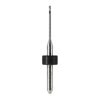Фреза для обработки PMMA/PEEK/WAX совместима с Sirona MCX5, размер 1,0 х 3,0мм, цилиндр с округленным концом, без покрытия.